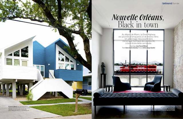 Parution, « Nouvelle-Orléans, Black in town », reportage Jean-Pascal Billaud, texte Anne-Cécile Sanchez